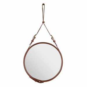 Adnet Circulaire Mirror M | Home Accessories Round Mirrors Home Accessories Brown