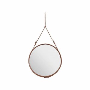 Adnet Round Mirror | Home Accessories Round Mirrors Home Accessories Brown, large