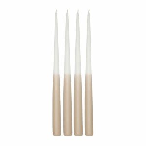 Affinity Two-Toned Long Candles 4 Pack 32 Cm | Home Accessories Candles Candle Holders Candles