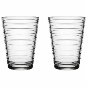 Aino Aalto Drinks Glass 33 Cl 2-Pack | Tableware Drinking Glasses & Tumblers Drinking Glasses & Tumblers clear