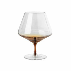 Amber Cognac Glass | Tableware Whiskey & Cognac Glasses Glasses Long Drink & Highball Glasses