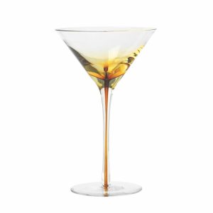 Amber Martini Glass | Tableware Cocktail & Martini Glasses Cocktail & Martini Glasses Cocktail & Martini Glasses