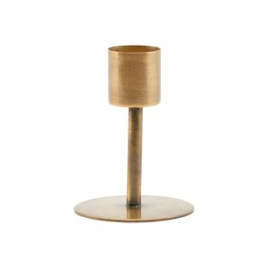 Anit Candle Sticks Antique Brass | Home Accessories Candle Holders Candle Holders Candle Holders