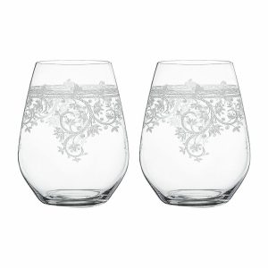 Arabesque Tumbler 46 Cl 2-Pack | Tableware Drinking Glasses & Tumblers Drinking Glasses & Tumblers clear