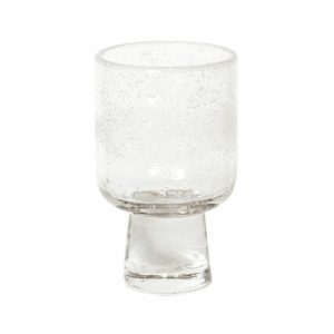 Bari Glass On Base | Tableware Drinking Glasses & Tumblers Drinking Glasses & Tumblers clear