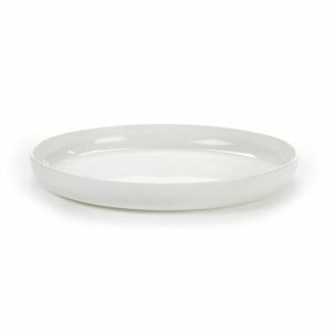 Base Plate With High Rim White | Tableware Dinner Plates Dinner Plates Dinner Plates