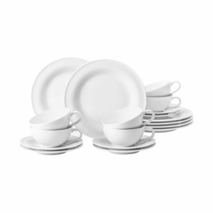 Beat Tea Service 18 Pieces | Tableware Table Settings & Starter Sets Plates Table Settings & Starter Sets