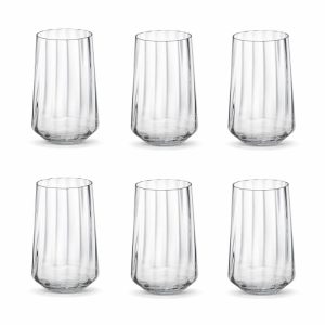 Bernadotte Drinking Glass High 38 Cl 6-Pack | Tableware Drinking Glasses & Tumblers Drinking Glasses & Tumblers crystalline