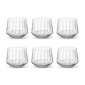 Bernadotte Drinking Glass Low 25 Cl 6-Pack | Tableware Drinking Glasses & Tumblers Drinking Glasses & Tumblers crystalline