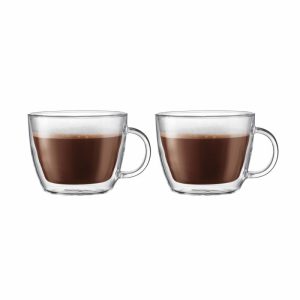 Bistro Double Walled Latte Cup With Handle 45 Cl | Tableware Teacups Cups & Mugs Tableware