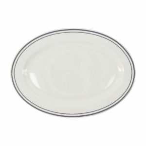 Bistro Serving Plate 29.5X40 Cm | Tableware Serving Platters & Dishes Bowls & Serving Dishes grey