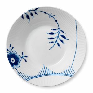 Blue Fluted Mega Deep Plate 2 | Tableware Deep Plates Deep Plates Deep Plates