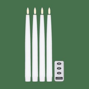 Bright Led-Candle 28.5 Cm 4-Pack With Remote Control | Home Accessories Led-Candles Candle Holders Home Accessories