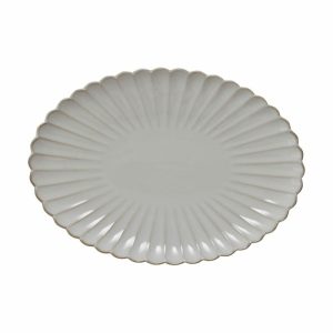 Camille Serving Bowl 36X25.5 Cm | Tableware Serving Platters & Dishes Bowls & Serving Dishes Off-white