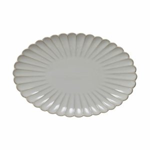 Camille Serving Platter 30.5X21 Cm | Tableware Serving Platters & Dishes Bowls & Serving Dishes Off-white