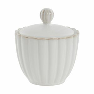 Camille Sugar Bowl | Tableware Sugar Bowls Bowls & Serving Dishes Off-white