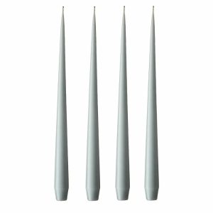 Candle 32 Cm 4-Pack Concrete | Home Accessories Candles Candle Holders Candles