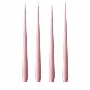 Candle 32 Cm 4-Pack Old Rose | Home Accessories Candles Candle Holders Candles