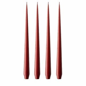 Candle 42 Cm 4-Pack Aged Rust | Home Accessories Candles Candle Holders Candles