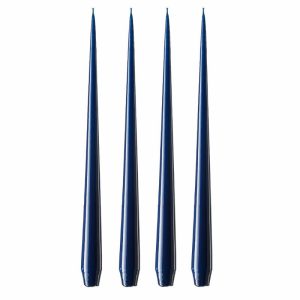 Candle 42 Cm 4-Pack Royal Navy | Home Accessories Candles Candle Holders Candles