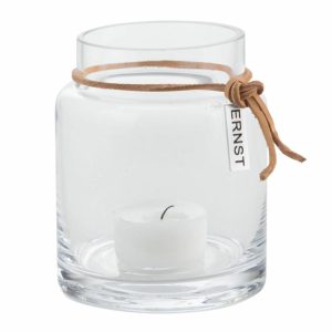 Candle Holder H10Cm Ø6.5Cm | Home Accessories Tea Light Holders, Lanterns & Candle Dishes Candle Holders clear