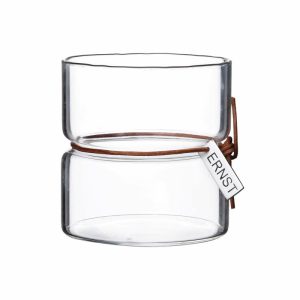 Candle Holder H8.5Cm Ø8Cm | Home Accessories Tea Light Holders, Lanterns & Candle Dishes Candle Holders clear