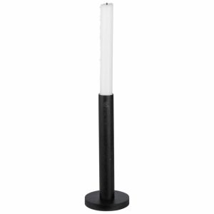 Candle Sticks Wood Black | Home Accessories Candle Holders Candle Holders Candle Holders