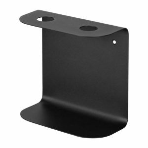 Carry Wall-Mounted Holder Double | Home Accessories Soap Dispensers & Dishes Bathroom Accessories black