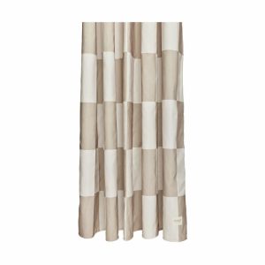 Chess Shower Curtain 180X180 Cm | Home Accessories Shower Curtains Bathroom Accessories Clay-offwhite