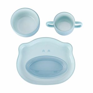 Children’S Dinnerware 4 Pieces | Tableware Table Settings & Starter Sets Children's Tableware blue