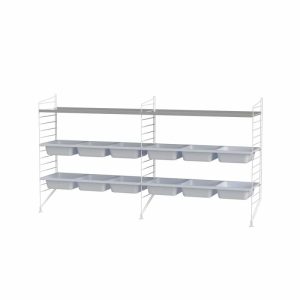 Children’S Room Grey & White – Combination F | Home Accessories Storage For The Kids Room Home Accessories Home Accessories