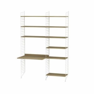 Children’S Room Oak & White – Combination D | Home Accessories Storage For The Kids Room Home Accessories Home Accessories