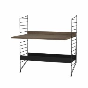 Children’S Room Walnut & Black – Combination A | Home Accessories Storage For The Kids Room Home Accessories Home Accessories