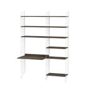 Children’S Room Walnut & White – Combination D | Home Accessories Storage For The Kids Room Home Accessories Home Accessories