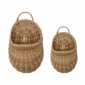 Chloe Basket 2-Pack | Home Accessories Storage Baskets Home Accessories Brown