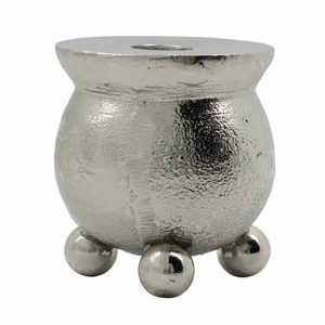 Classic Candle Stick Ø7 Cm | Home Accessories Candle Holders Candle Holders Antique silver