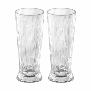 Club No. 10 Beer Glass Plastic 30 Cl 2-Pack | Tableware Plastic Glasses Beer Glasses Beer Glasses