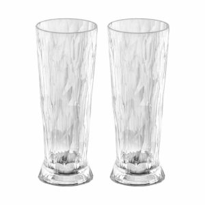 Club No. 11 Beer Glass Plastic 50 Cl 2-Pack | Tableware Plastic Glasses Beer Glasses Beer Glasses