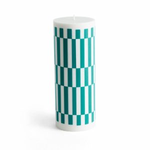 Column Candle Block Candle Large 25 Cm | Home Accessories Candles Candle Holders Candles