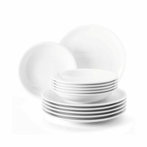 Compact Service Set 12 Pieces | Tableware Table Settings & Starter Sets Plates Table Settings & Starter Sets