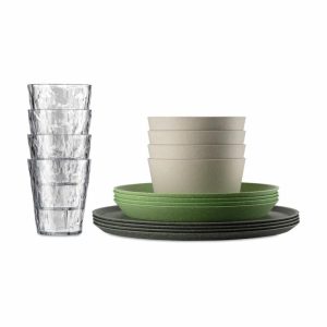 Connect Bergen Service Set 16 Pieces | Tableware Table Settings & Starter Sets Plates Mix