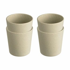 Connect Cup S 19 Cl 4-Pack | Tableware Plastic Cups Cups & Mugs Natural desert sand