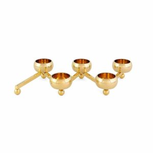 Constella Candle Sticks Small | Home Accessories Candle Holders Candle Holders brass