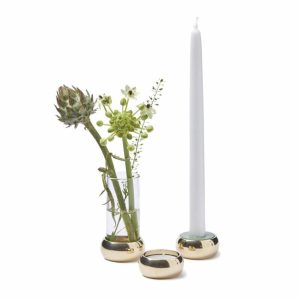 Constella Gift Wrap | Home Accessories Tea Light Holders, Lanterns & Candle Dishes Candle Holders brass