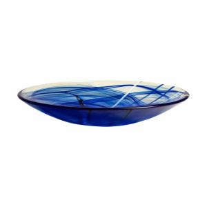 Contrast Saucer 380 Mm | Tableware Serving Platters & Dishes Bowls & Serving Dishes blue