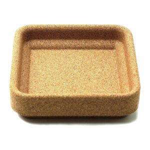 Cork Bowl For Four Candles 16X16 Cm | Home Accessories Candle Holders Candle Holders Brown