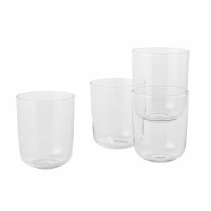 Corky Glass High 4-Pack | Tableware Drinking Glasses & Tumblers Drinking Glasses & Tumblers clear