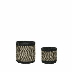 Criss Cross Baskets 2-Pack | Home Accessories Storage Baskets Home Accessories Home Accessories