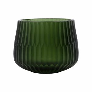 Crown Tea Light Holder Ø14 Cm | Home Accessories Tea Light Holders, Lanterns & Candle Dishes Candle Holders Green