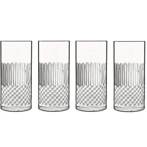 Diamante Beer Glass/Longdrink Glass 4-Pack | Tableware Beer Glasses Beer Glasses Beer Glasses